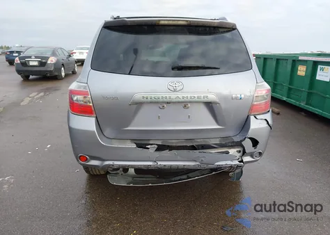 2009 Toyota Highlander Hybrid from USA, damaged, VIN JTEEW41A792031620